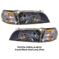 Toyota Corolla SEG AE 101 AE 100 Crystal Smoke Head Lamp