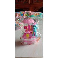 VIRAL FI 529 BEST SELLER mini ice cream cart toy ponyADA toy/ ice cream cart push