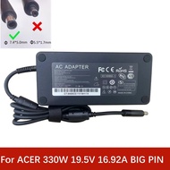 330W 19.5V 16.92A 7.4*5.0mm Big pin Laptop power Adapter For Acer Predator Helios 700 PH717-71-785M 