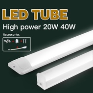 Modern Led Tube Light Aluminum Tube Lamp T5 T8 2ft 60cm 600mm 4ft 120cm 1200mm 10W 20W Lights For Home Indoor Cupboard Wall Light Lighting