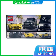 LEGO | Lego Speed Champions Mercedes-AMG G 63 and Mercedes-AMG SL 63 Model Kit Interior Decoration C
