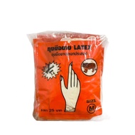💥 💥💥ขายส่ง 1080คู่​ ถุงมือยาง ถุงมือตราเสือ สีขาว​ ถุงมือสีขาว Latex ถุงมือเอนกประสงค์  ถุงมือทำครัว