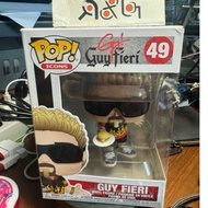(R&G2H) Funko POP Guy Fieri (49) with Boss Protector