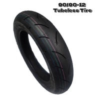 KENDA 90 90 12 Scooter Tubeless Tire, 90/90-12 Anti-Slip, Max Load 467 lbs 54J