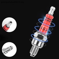 [qiangshuke] Racing 3 Electrode 10mm Spark Plug A7TC Fits For GY6 50CC 110CC 125CC 150CC ATV Scooter