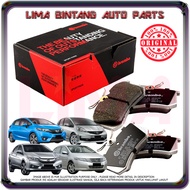 Honda City T9A GM6 , TMO , Jazz GK T5A , GE TFO Front Brake Pads , Disc Brake Pad Brembo HP2000 Performance Sport