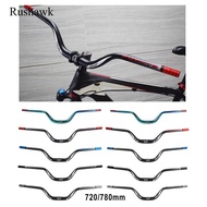 Rushawk 31.8mm  Handlebar R,Aluminium Alloy Mountain Road DH Bike Handlebar  R Bars Extra Long  Hand