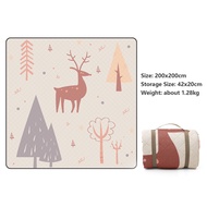 BSWolf Ultrasonic Technology Camping Picnic Mat Outdoor Folding Portable Thick Machine Washable Home