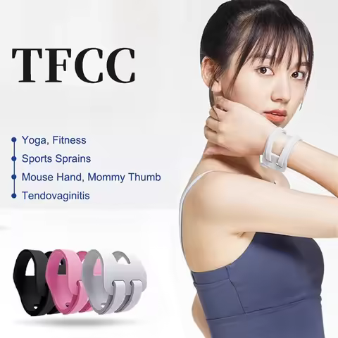 Wrist Brace Support for TFCC Tear, Adjustable Thin Sports Wrist Band, Fitness Gym Yoga Injury Recove