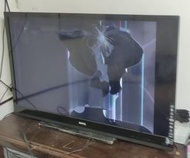 Benq L42-6400 面板破裂 零件拆賣
