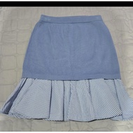 Short Skirt Above The Knee