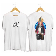 Kaos Distro Pria Desain Boruto mode karma atasan Retro Keren dan Simbol Klan oksuki Tshirt  Anime le