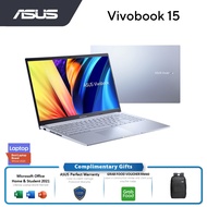 Asus VivoBook M1502I-ABQ274WS Laptop Icelight Silver | AMD Ryzen 7-4800H | 8GB RAM 512GB SSD | AMD S