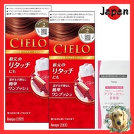 CIELO Cream Hair Set of 2 Color Cielo Hair Dye for Gray Coverage (Made in Japan)