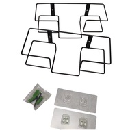 Glove Box Holder Wall Mounted Disposable Glove Dispenser Metal Glove Rack for Rubber Glove Organizer