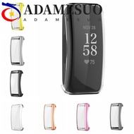 ADAMESUO Fitbit Inspire 3 Screen Protector, Watch Cover Case TPU Inspire 3 Watch Cover, Anti Scratch