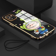 Casing HP For Samsung Galaxy A03 A03s A03 Core Case Casing Happy Little Monster Pattern Casing Cellp