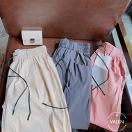 Suxi mid-length fabric baggi pants- 6625 (7783)