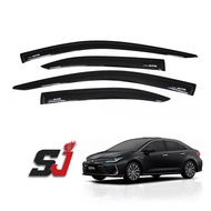 PMMA Door Car Window Rain Shield Sun Visor Body Kit Deflector For 2014-2021 Altis Corolla