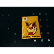 7 Eleven Malaysia x Pokemon Enamel Pin (Flareon)