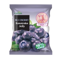 COZZO KONNYAKU Jushida Konnyaku Jelly Blueberry Flavor 160g