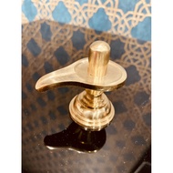 Shivalingam / sivalingam brass solid height 6 cm