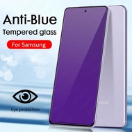 Anti Blue Tempered Glass For OPPO Reno 8 8Z 7Z 7 Pro 6 5 5Z 6Z 4F 3 2F A93 A15 A53 A52 A92 A55 A15s Screen Protector