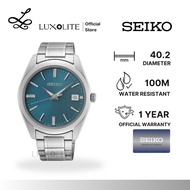 [Luxolite] Seiko Classic SUR525 Discover More Dress Men's Watch Blue Dial Stainless Steel Strap SUR5