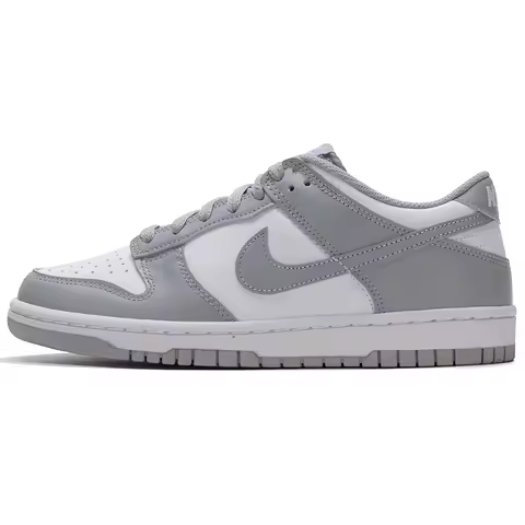 Nike Women's Shoes Dunk Low (Gs) Sports Shoes Lightweight Breathable Casual Shoes Wear-Resistant Ska