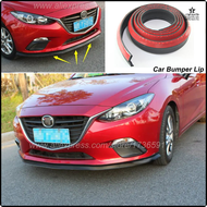 [lmcp45] Car Bumper Lip Deflector Lips For Mazda 2 3 5 6 8 CX-5 CX-4 CX-7 CX-8 CX-3 MX5 RX5 Axela Fr