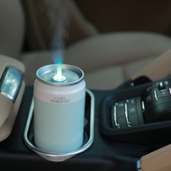 【Ready】Portable Car Humidifier 2-Gear Adjustment USB LED Office Desktop Air Humidifier For Vehicle