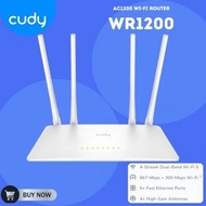 CUDY WR1200 AC1200 Wi-Fi Router
