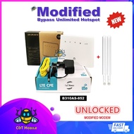 NEW HUAWEI MODEM B310 / B315 / E5172 MODIFIED UNLOCKED UNLIMITED WITH ANTENNA