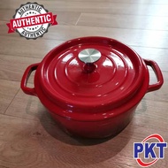 Hot French Enameled  DIE  CAST Iron Cookpot round Stew Pot Enamel Stew Pot Soup 24cm Cookware Simila