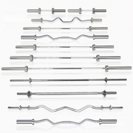 Electroplated Olympic Barbell Plates Set for Home Gym Straight Barbell Curved Barbell Fitness Exerci