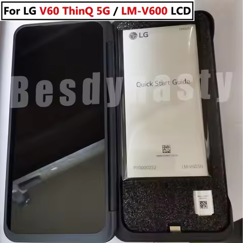 For LG V60 ThinQ 5G LCD Dual Screen Display Touch Screen Digitizer For LG V60 LCD For LG LMV600EA lc
