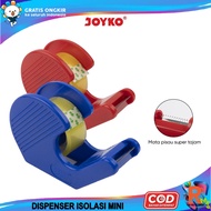 Mini Portable Tape Dispenser / TAPE DISPENSER MINI / TAPE CUTTER / TEMPAT ISOLATIP ISOLASI KECIL