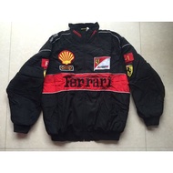 Ferrari F1 Jacket Coat Motorcycle Sport Jacket Outerwear Uniform Winter Jacket