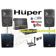 [ Best Quality] Paket Sound Huper Js9 10 Inch Subwoofer Huper B12A 12
