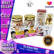 YU CHUN MEI Original Import Cordyceps Paket 3 item Krim Siang Malam Serum Glowing Pelembab Wajah Glo