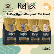 Reflex Plus Hypoallergenic Super Premium Cat for British Short Hair And Persian 1.5KG ( Adult & Kitt