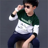 TC.87 HARGA PROMO/ baju anak cowok bahan tebal/atasan anak lengan panjang/kaos anak cowok TC-KENZI