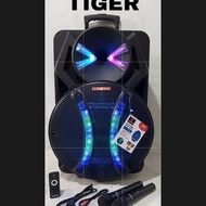 Terbaru Speaker Asatron 18 Inch Asatron Tiger Speaker Portable Karaoke Asatron