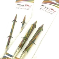 KnitPro Symfonie Wood Interchangeable Knitting Needles Tips 2.0mm to 8.0mm