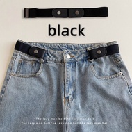 Lazy Men Adjustable Stretchable Belt Ladies Elegant Cavas Belts for Men and Women