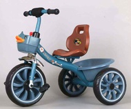 Kids tribike 3 wheel rubber bicycle duckbill pedal kids bike