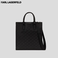 KARL LAGERFELD - K/LOOM LEATHER TOTE BAG 245M3008