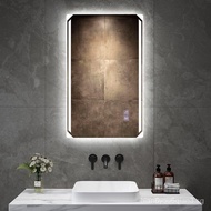 [FREE SHIPPING]LEDLight Mirror Bathroom Mirror Wall-Mounted Bathroom Mirror Bathroom Smart Mirror Touch Screen Toilet Mirror Custom Mirror