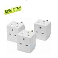 E-SAFE 3Way 3Pin Adaptor