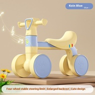 Baby Balance Bike Mini Glider Walker Bike 4 Wheel No Pedal Scooter Balance Bike 1-3 years old baby w